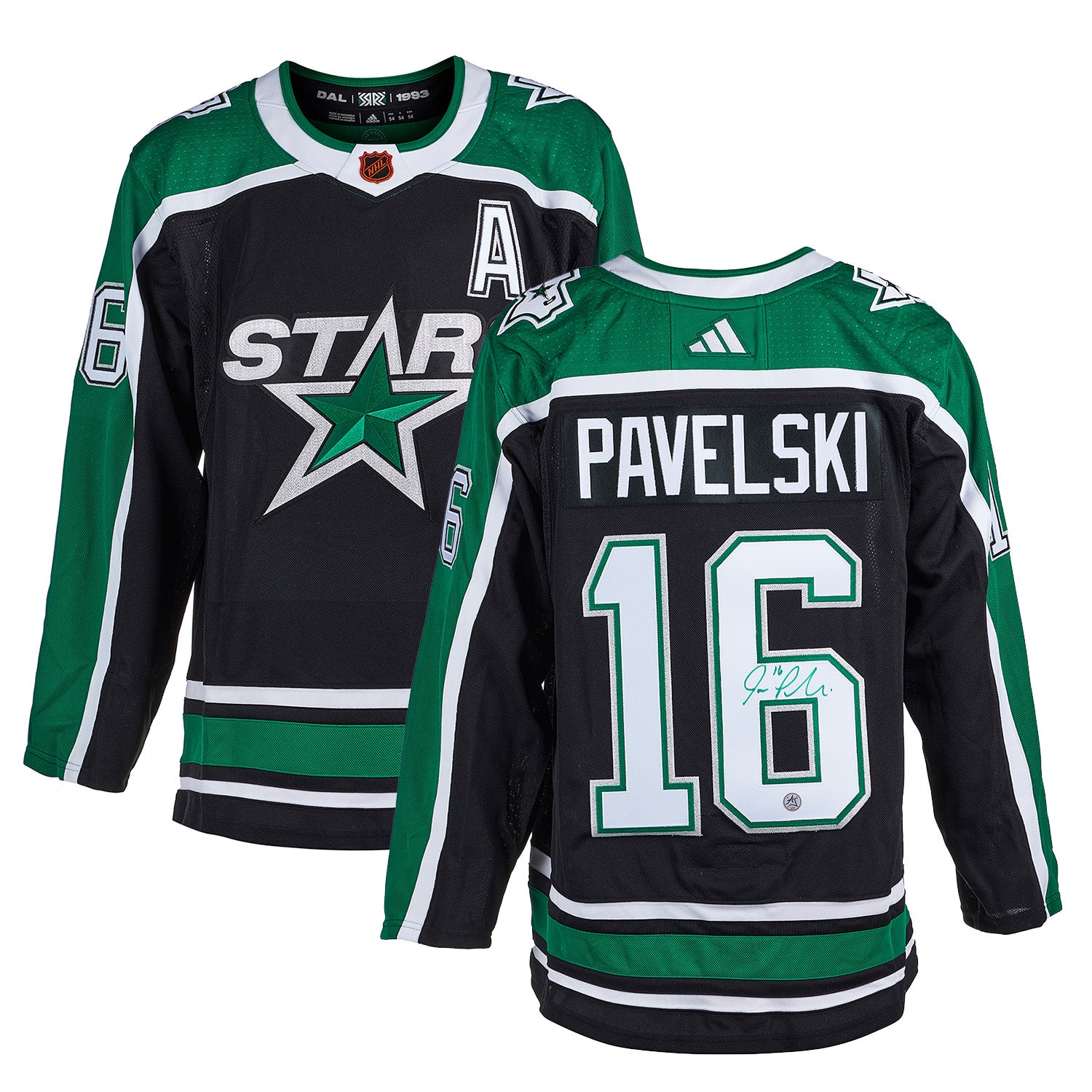 Joe Pavelski Signed Dallas Stars Reverse Retro 2.0 adidas Jersey - Image 3