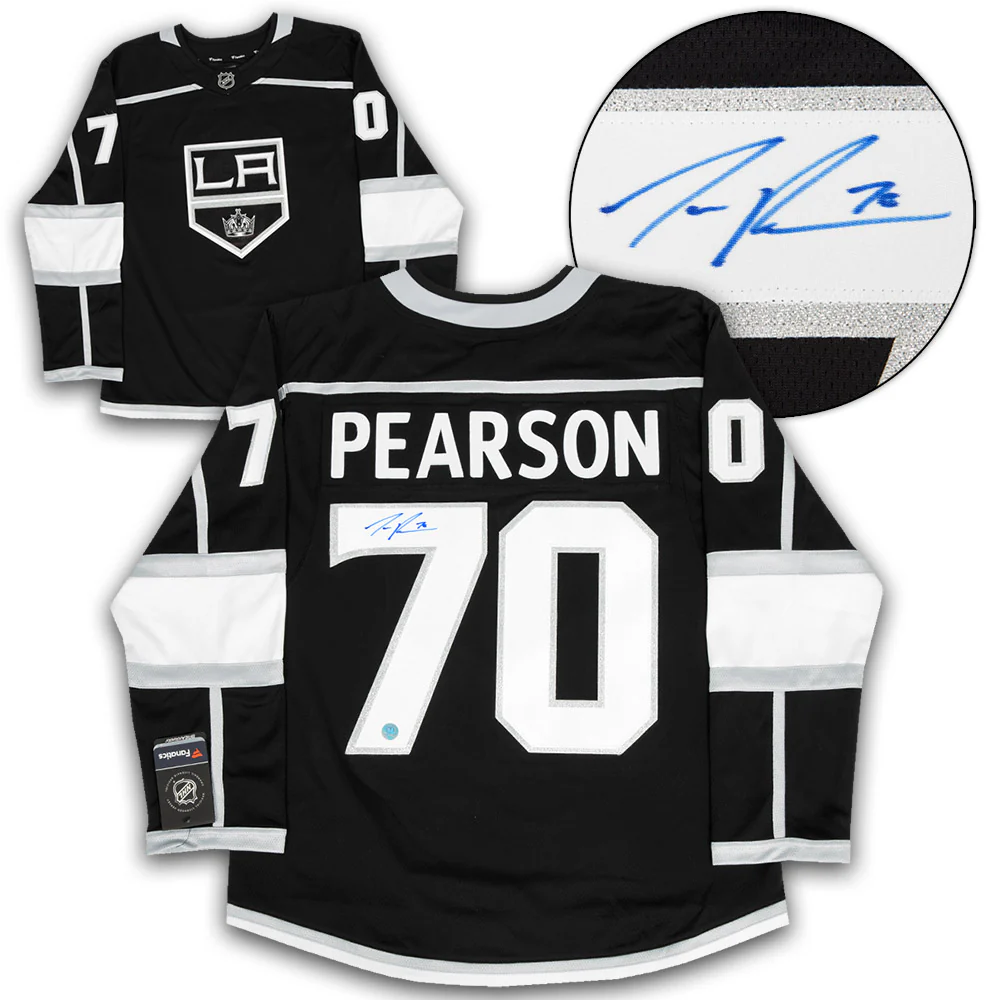 Tanner Pearson Autographed Los Angeles Kings Fanatics Breakaway Jersey