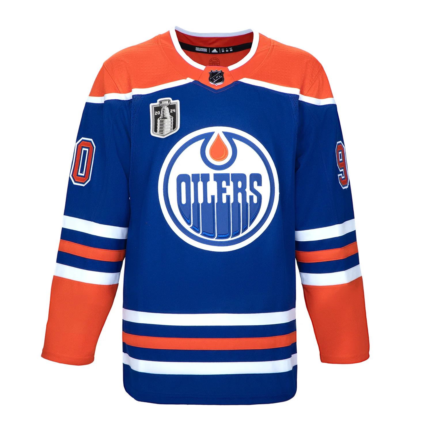 Corey Perry Edmonton Oilers Autographed 2024 Stanley Cup adidas Jersey - Image 2