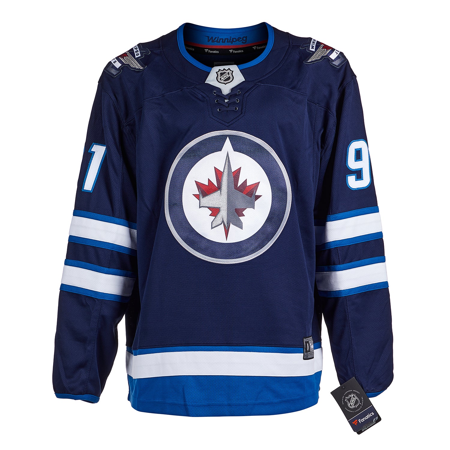 Cole Perfetti Autographed Winnipeg Jets Fanatics Breakaway Jersey - Image 2