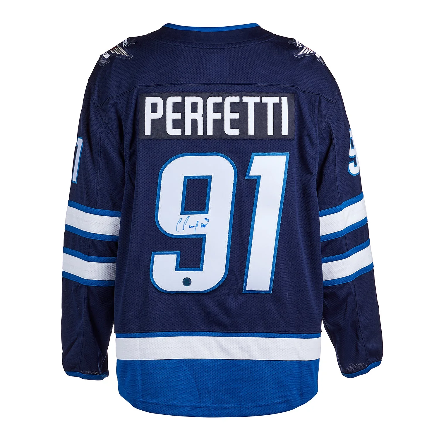 Cole Perfetti Autographed Winnipeg Jets Fanatics Breakaway Jersey - Image 4