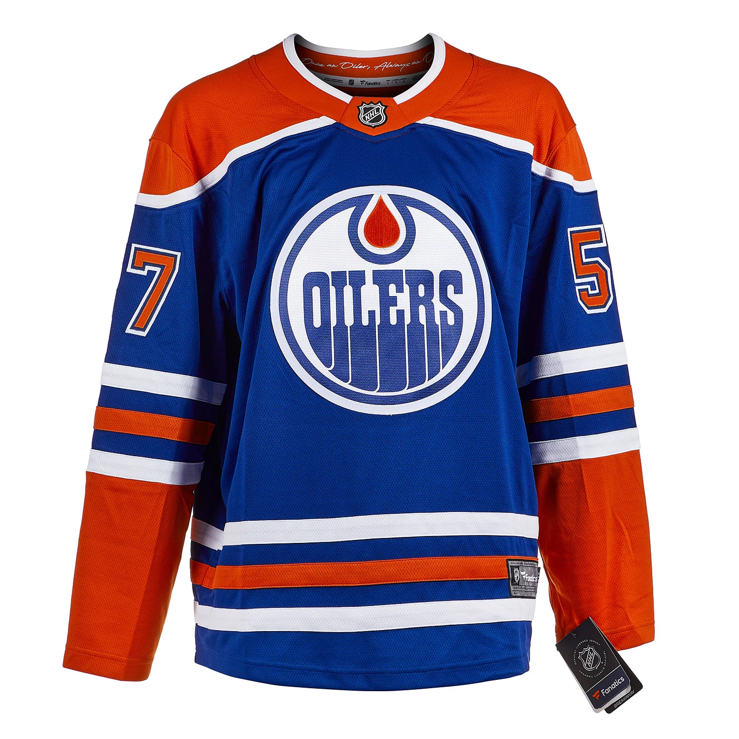 David Perron Autographed Edmonton Oilers Fanatics Breakaway Jersey - Image 2