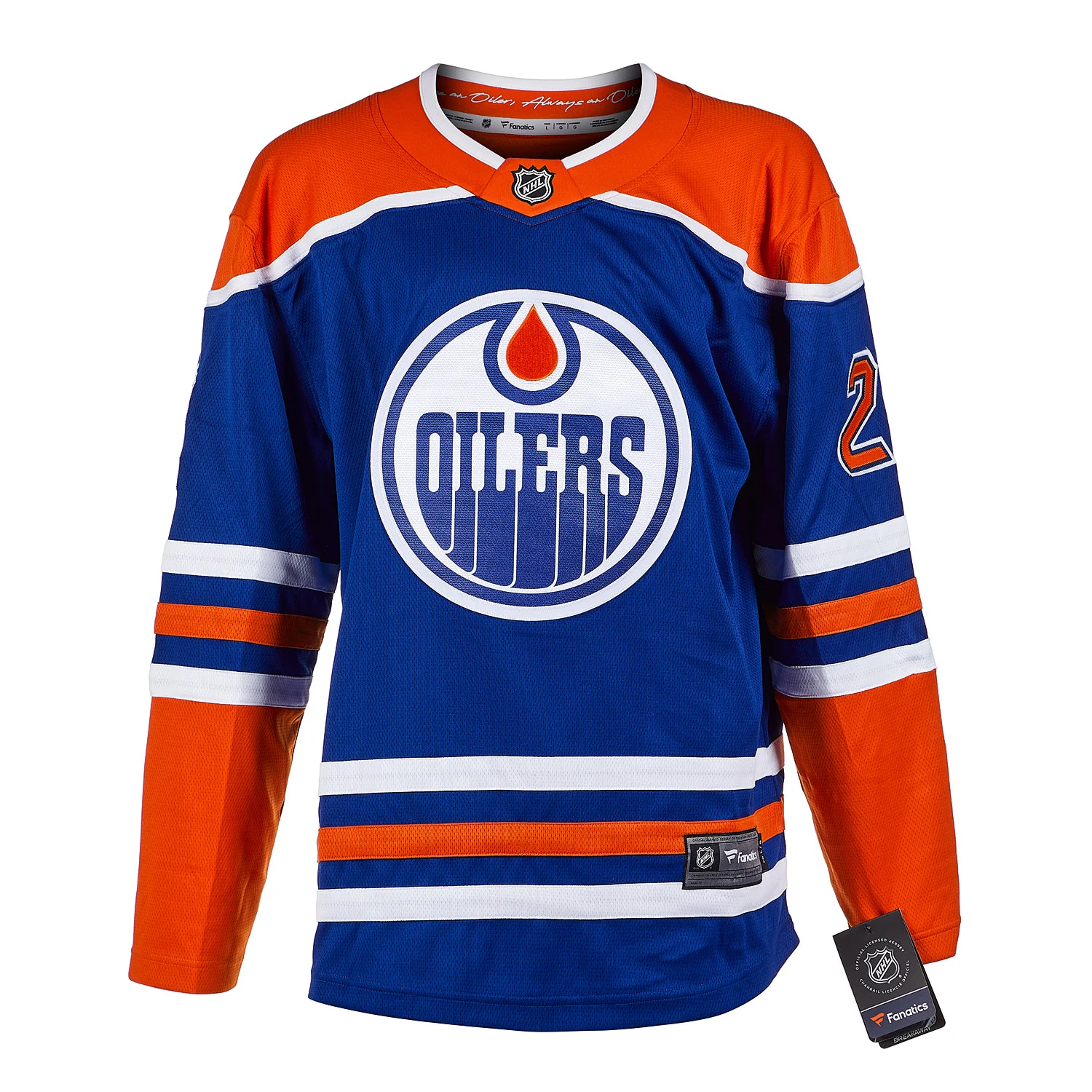 Jeff Petry Autographed Edmonton Oilers Fanatics Breakaway Jersey - Image 2