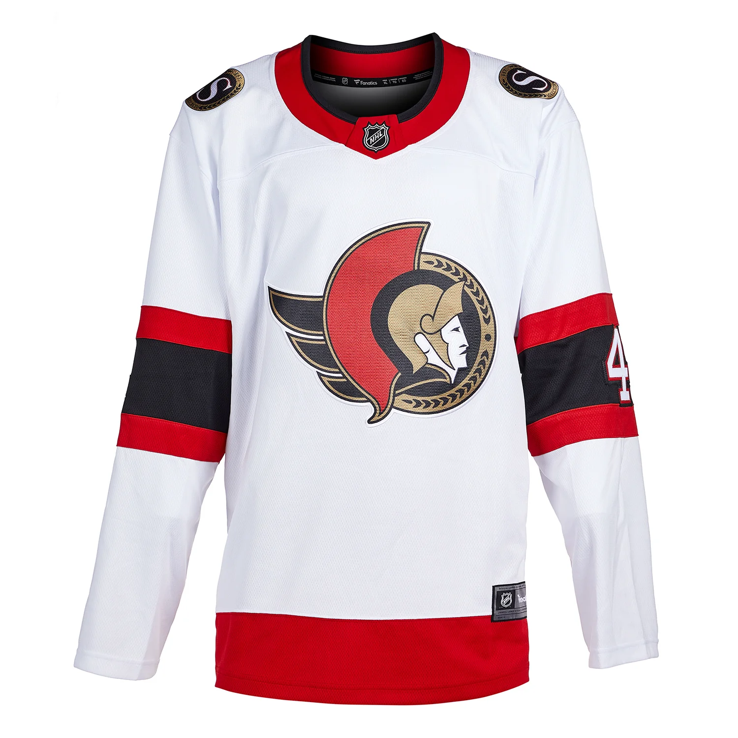 Chris Phillips Ottawa Senators Signed & Dated 1st Game Fanatics Jersey #/44 - Image 2