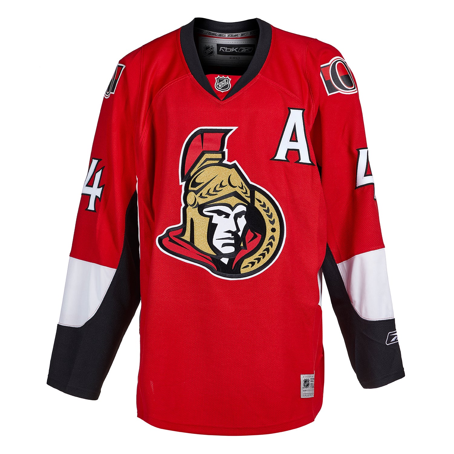 Chris Phillips Ottawa Senators Signed & Dated Last Game Reebok Jersey #/44 - Image 2