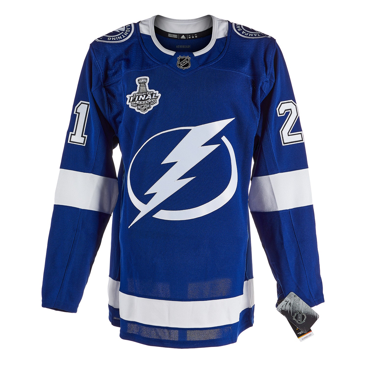 Brayden Point Signed Tampa Bay Lightning 2020 Stanley Cup adidas Jersey - Image 2