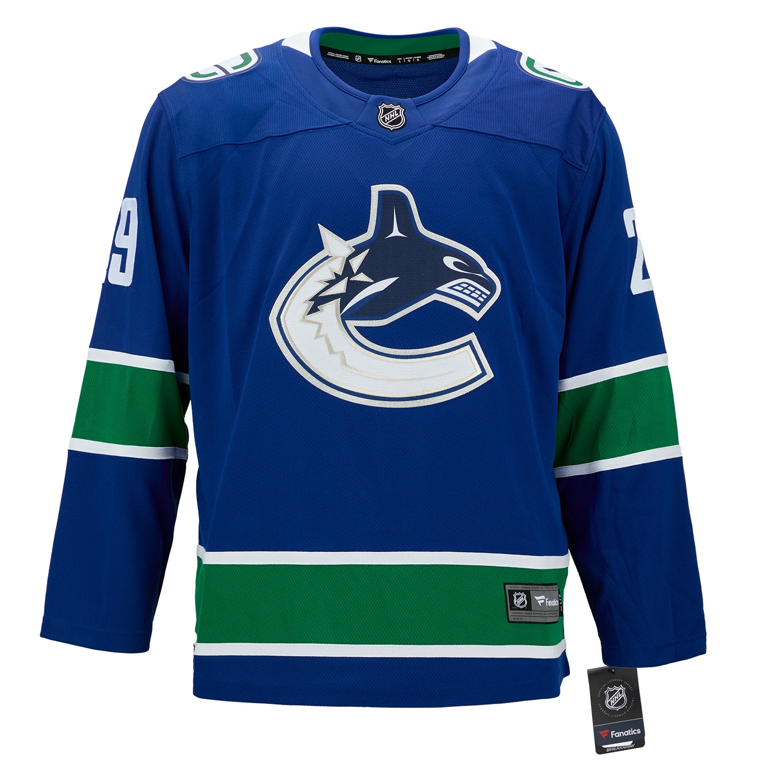 Felix Potvin Signed Vancouver Canucks Fanatics Breakaway Jersey - Image 2