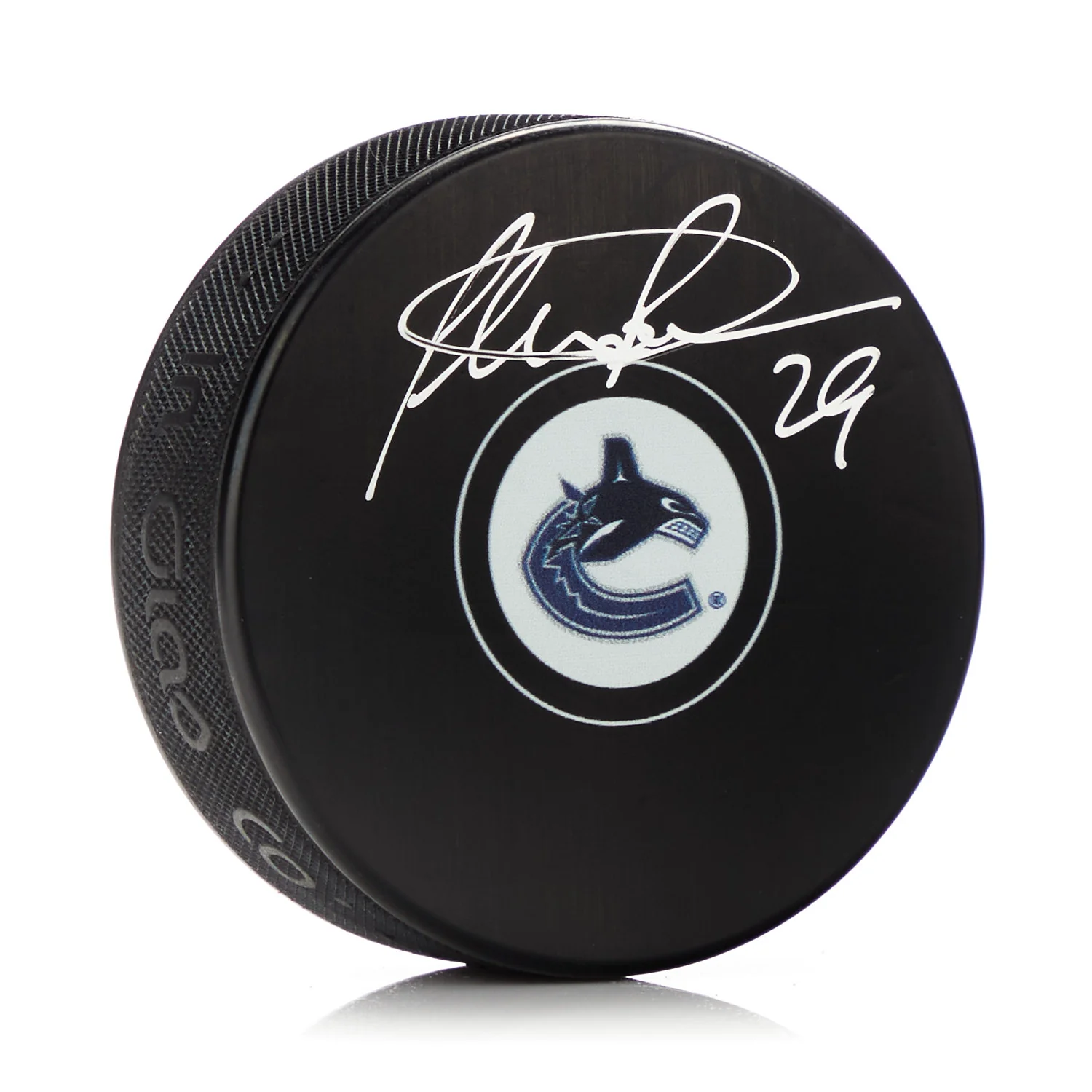 Felix Potvin Autographed Vancouver Canucks Hockey Puck