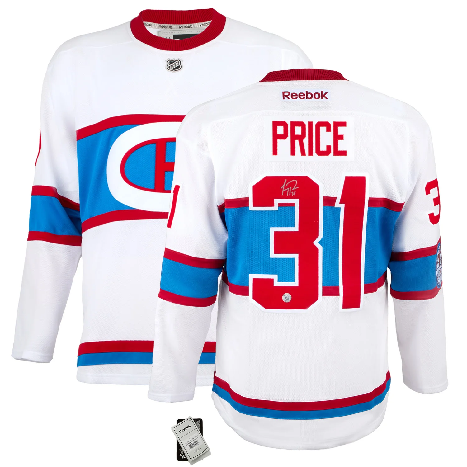 Carey Price Signed Montreal Canadiens 2015 Winter Classic Reebok Jersey - Image 3