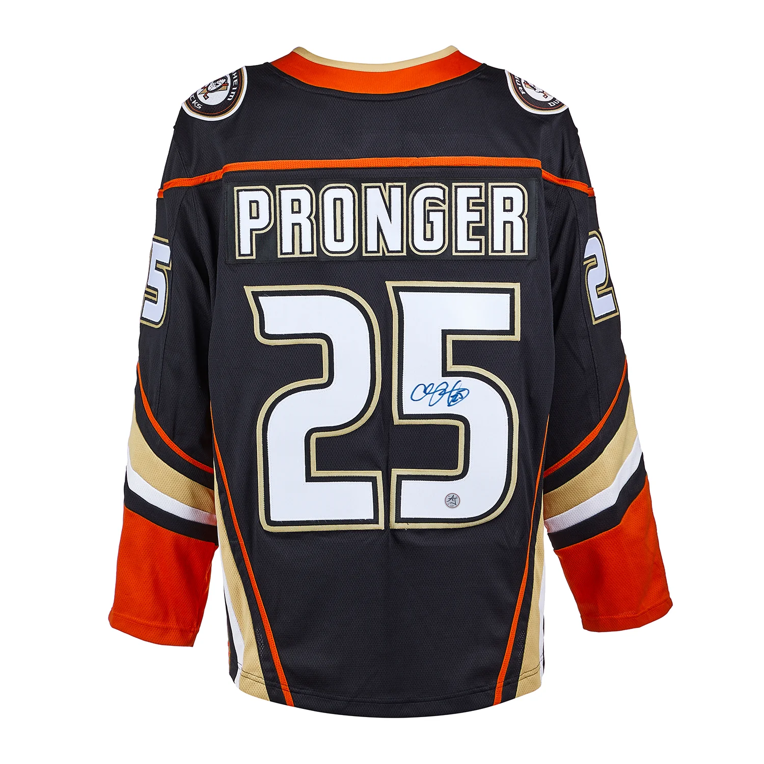 Chris Pronger Autographed Anaheim Ducks Fanatics Breakaway Jersey