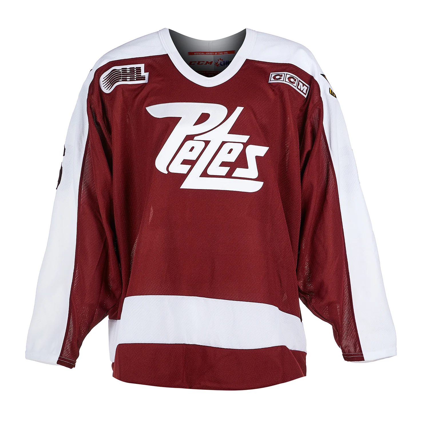 Chris Pronger Autographed Peterborough Petes Retro CCM Jersey - Image 2
