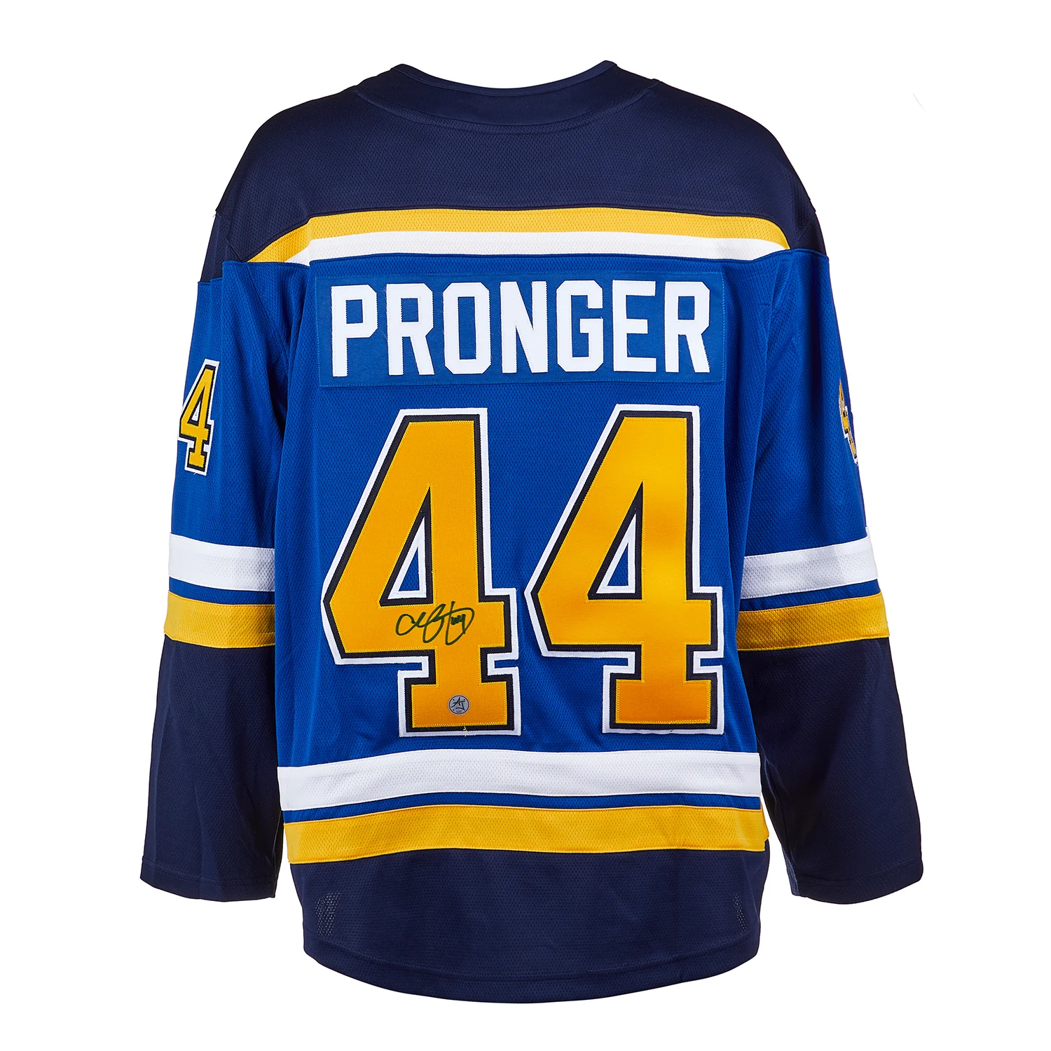 Chris Pronger Autographed St Louis Blues Fanatics Breakaway Jersey