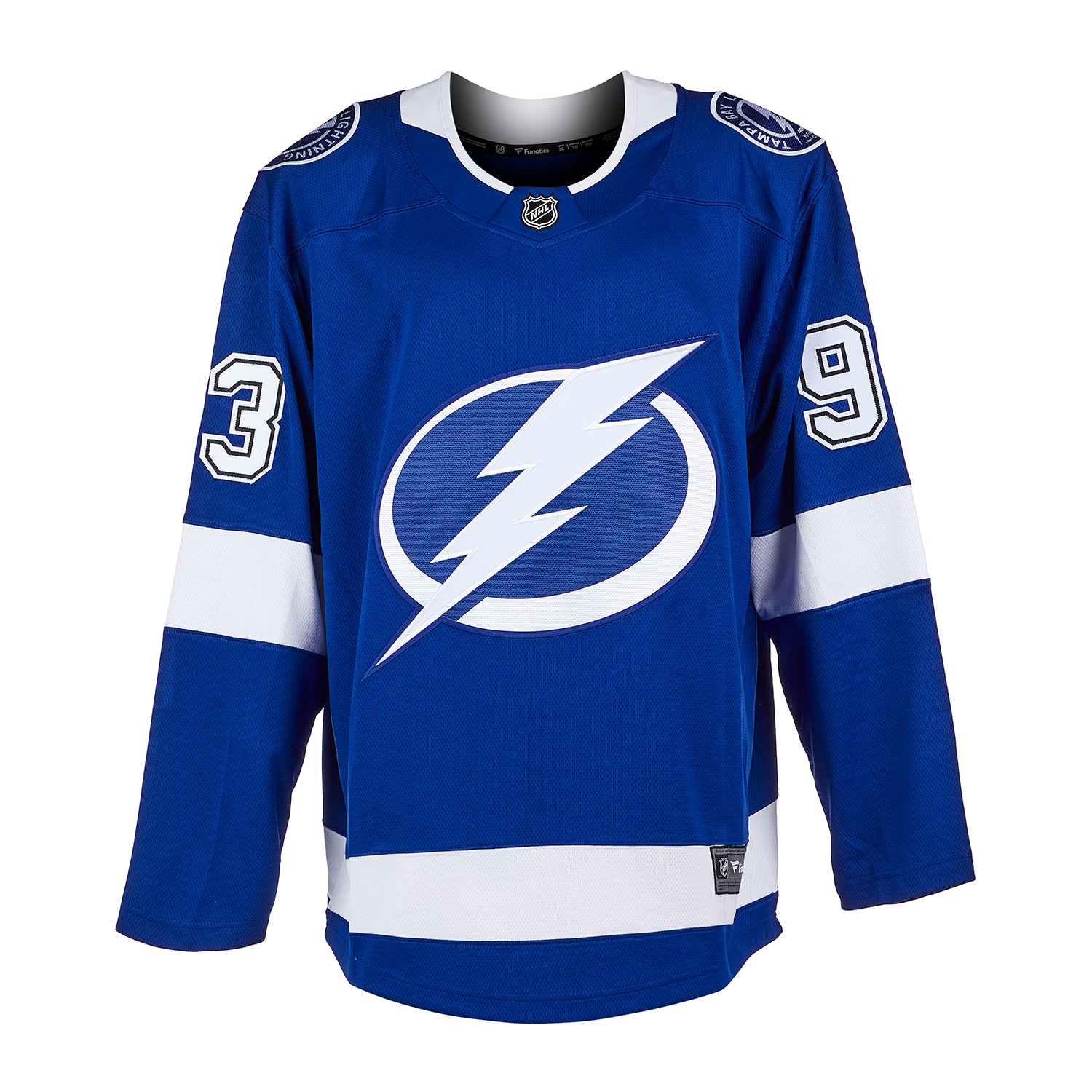 Daren Puppa Autographed Tampa Bay Lightning Fanatics Breakaway Jersey - Image 2