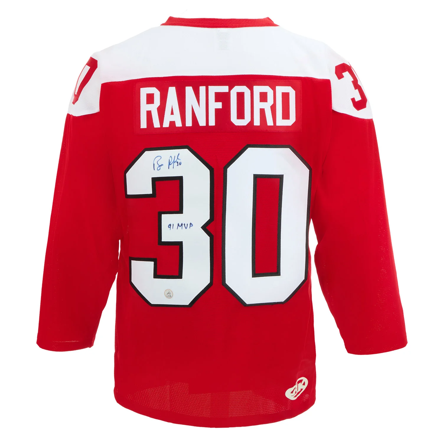 Bill Ranford Autographed Team Canada Custom Hockey Nation Jersey