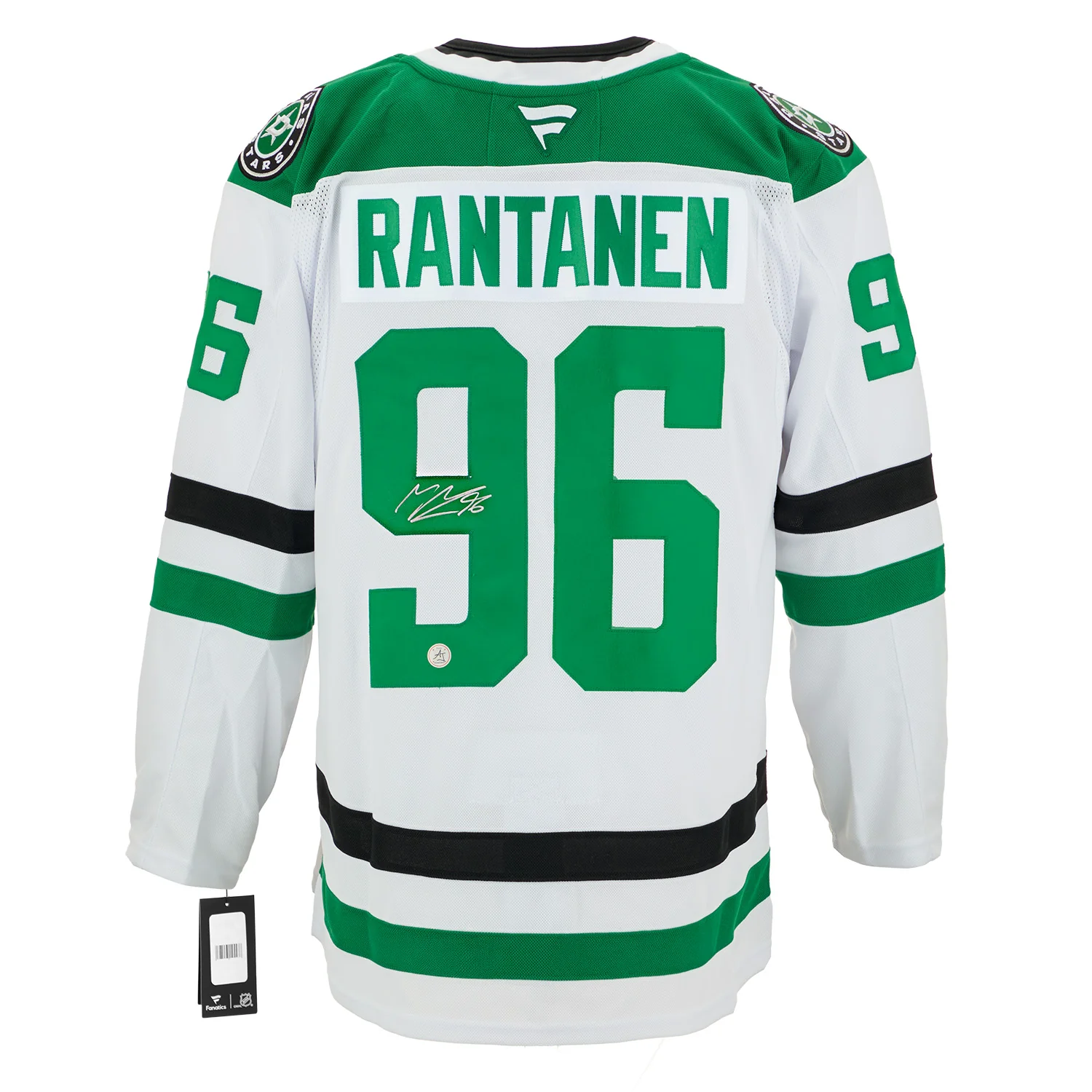 Mikko Rantanen Signed Dallas Stars White Fanatics Premium Jersey