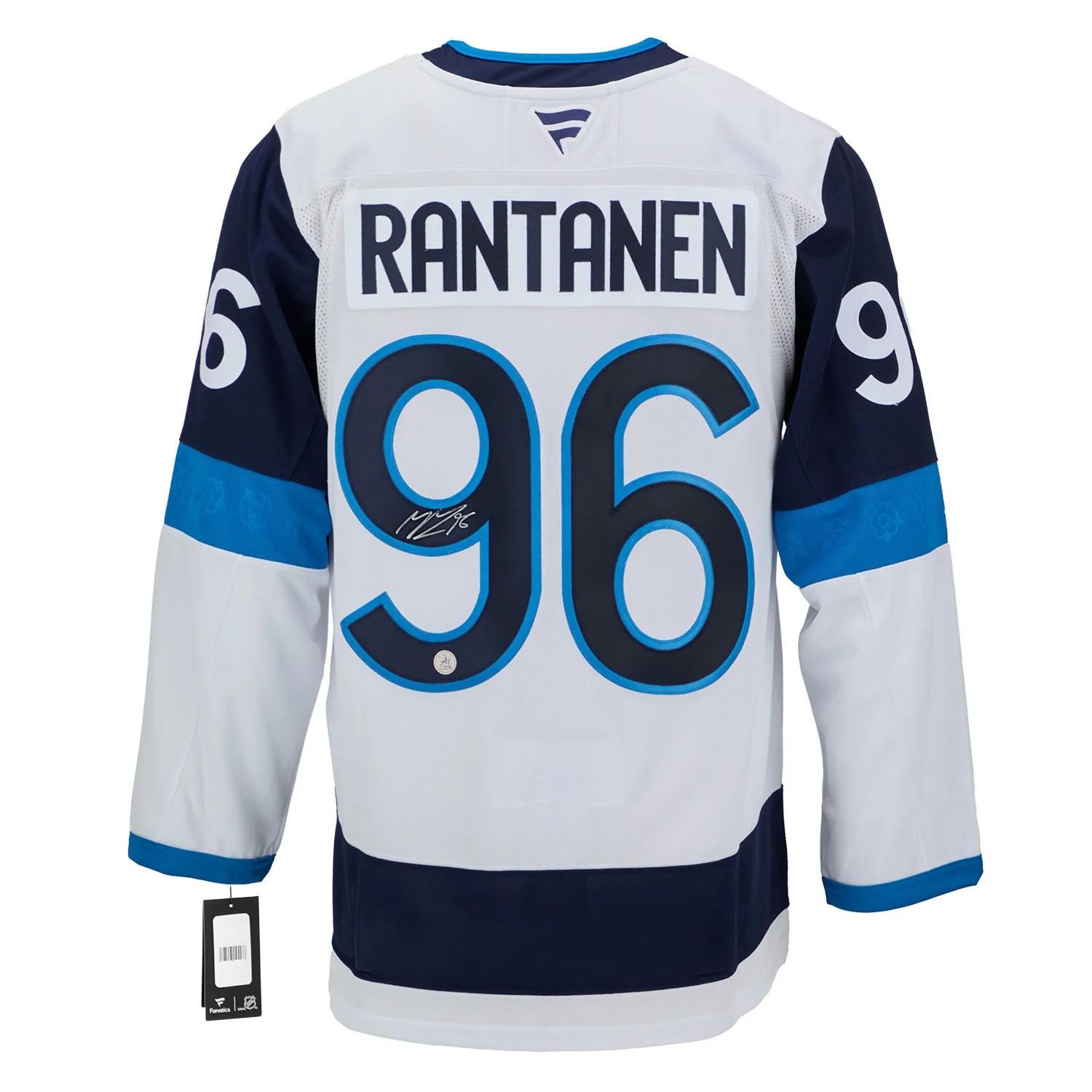 Mikko Rantanen Signed Team Finland 4 Nations Face-Off Fanatics Premium Jersey