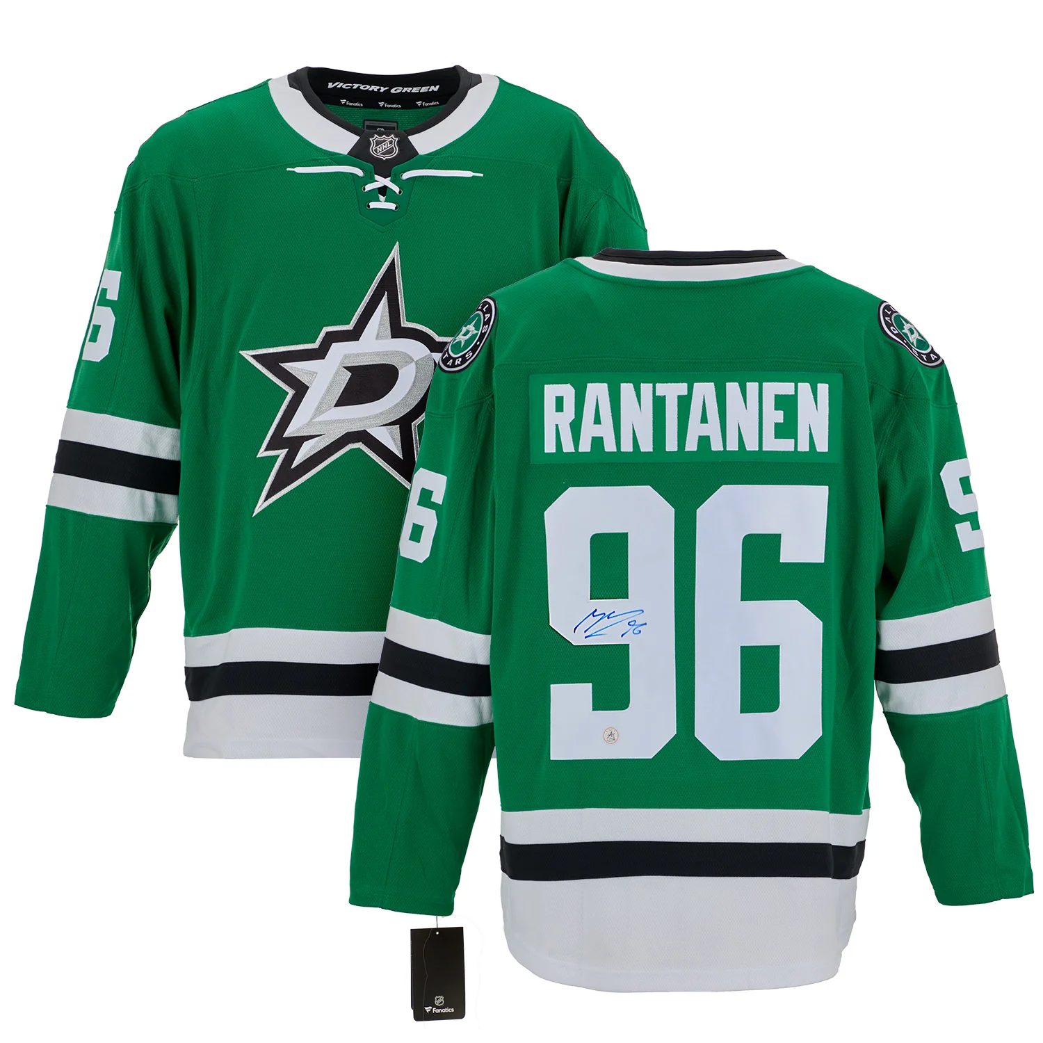 Mikko Rantanen Autographed Dallas Stars Fanatics Breakaway Jersey - Image 3