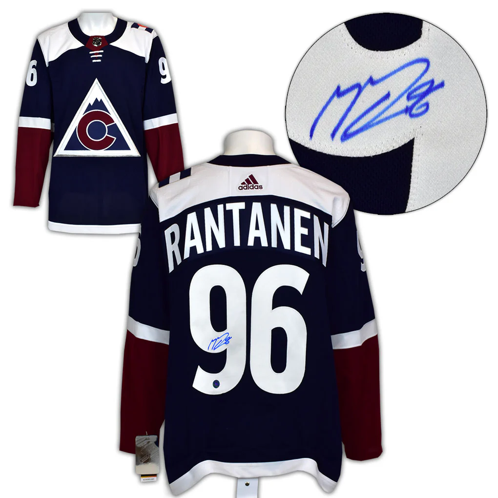 Mikko Rantanen Signed Colorado Avalanche Alternate adidas Jersey - Image 3