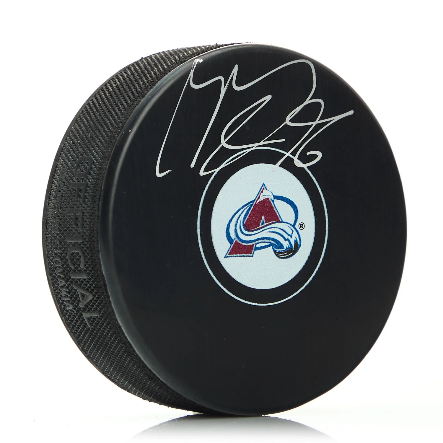 Mikko Rantanen Autographed Colorado Avalanche Hockey Puck