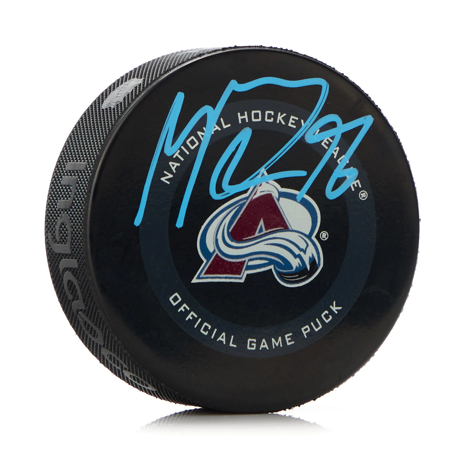 Mikko Rantanen Signed Colorado Avalanche Official Game Puck