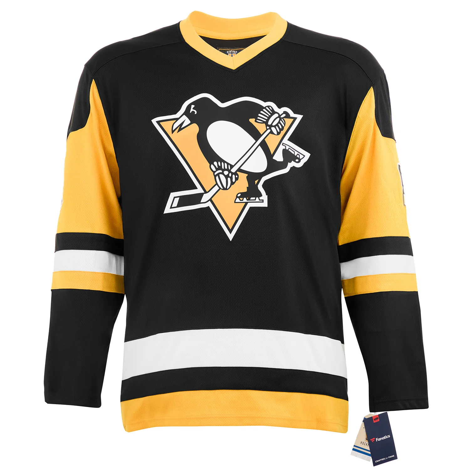 Mark Recchi Signed Pittsburgh Penguins Throwback Breakaway Jersey - Image 3