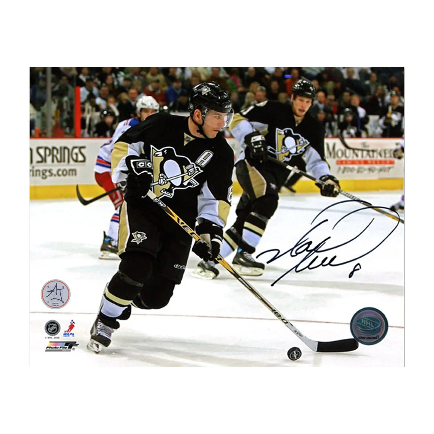 Mark Recchi Signed Pittsburgh Penguins Hockey 8x10 Photo