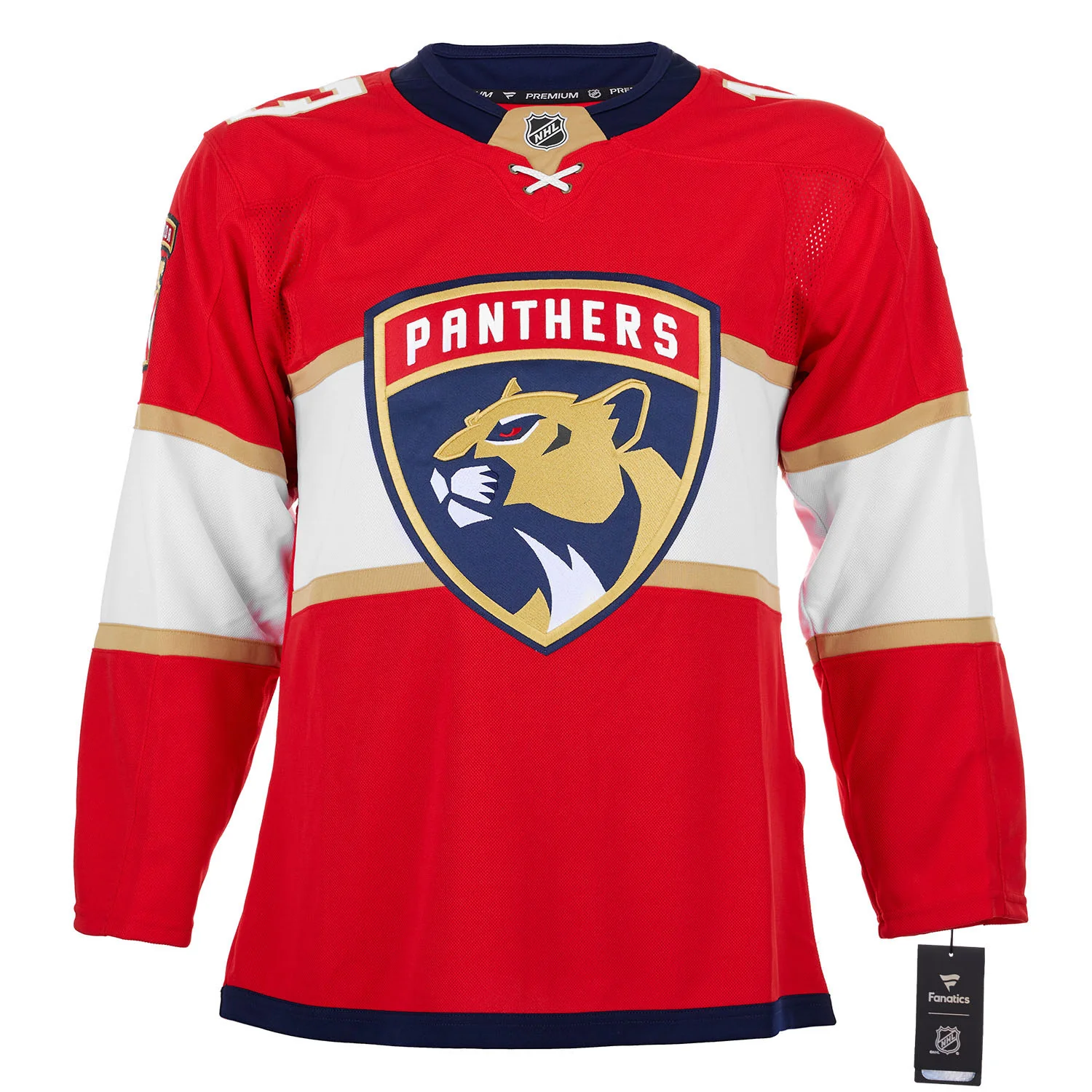 Sam Reinhart Autographed Florida Panthers Fanatics Premium Jersey - Image 2