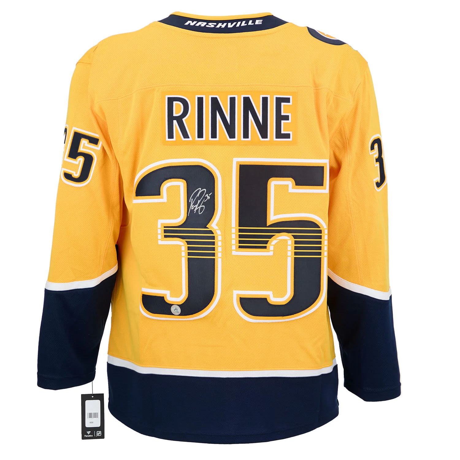 Pekka Rinne Autographed Nashville Predators Fanatics Breakaway Jersey