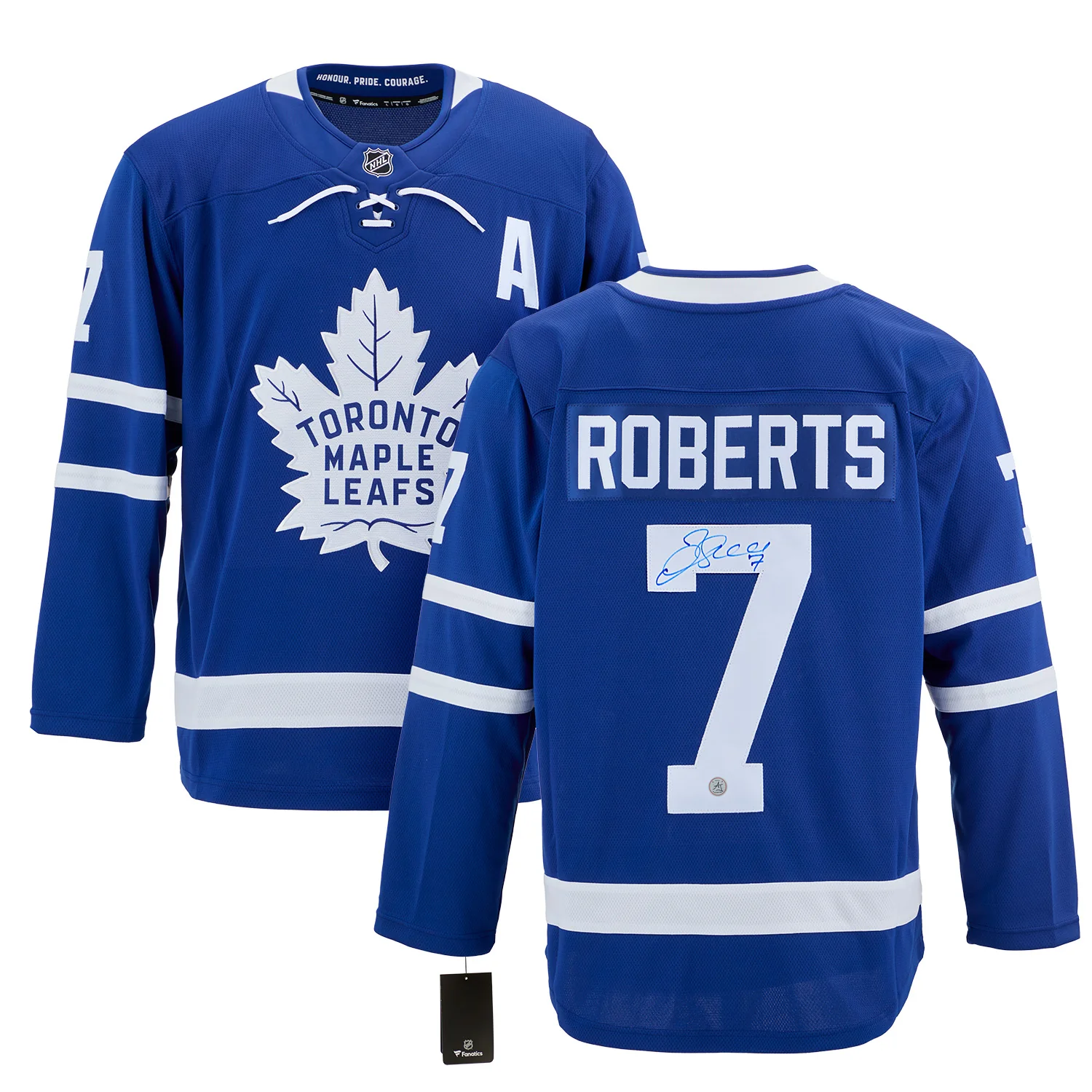 Gary Roberts Autographed Toronto Maple Leafs Fanatics Breakaway Jersey - Image 3