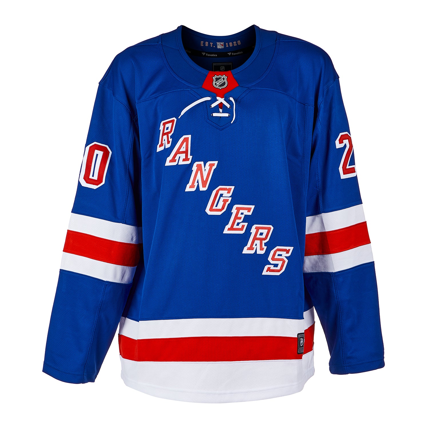 Luc Robitaille Autographed New York Rangers Fanatics Breakaway Jersey - Image 2