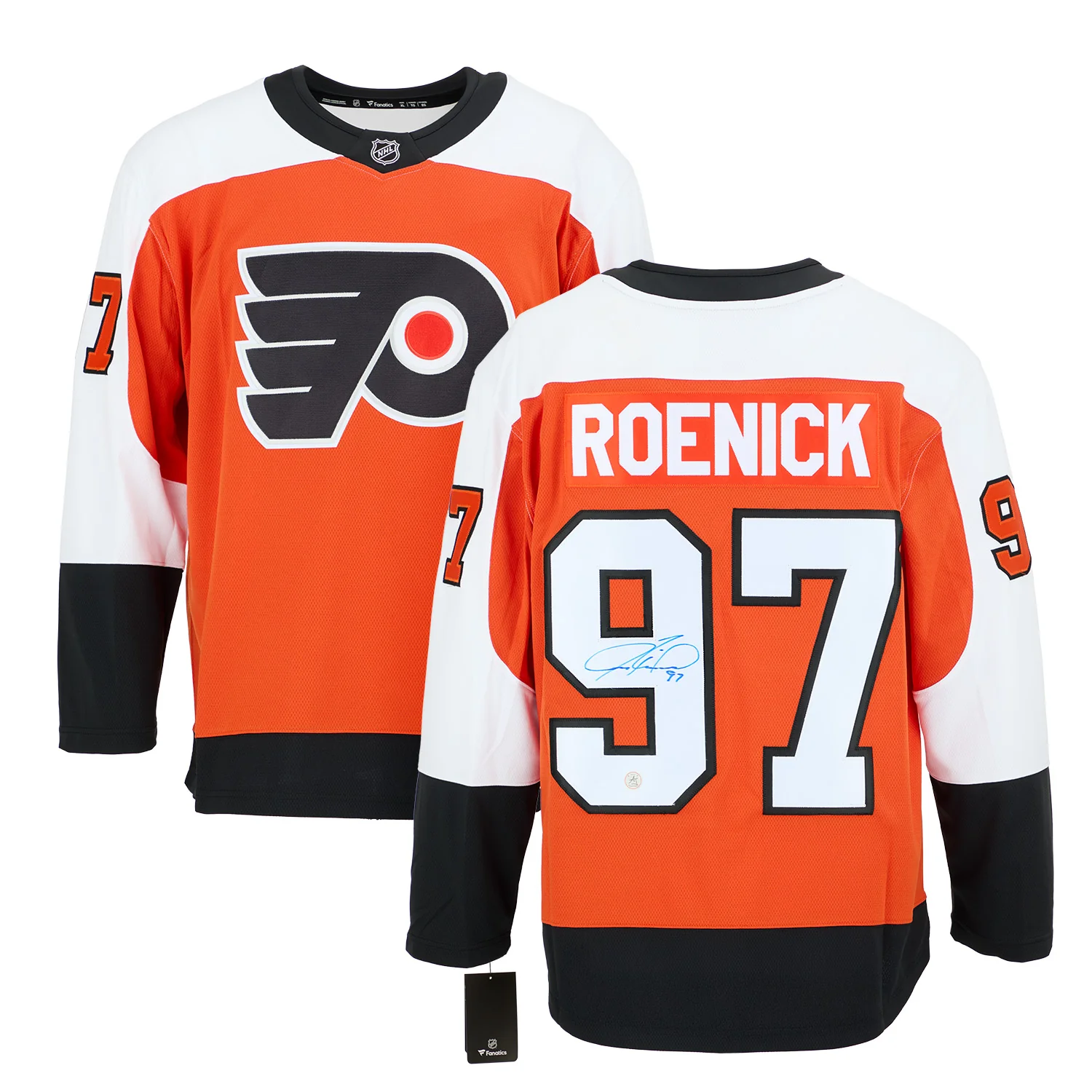 Jeremy Roenick Signed Philadelphia Flyers Fanatics Breakaway Jersey - Image 3