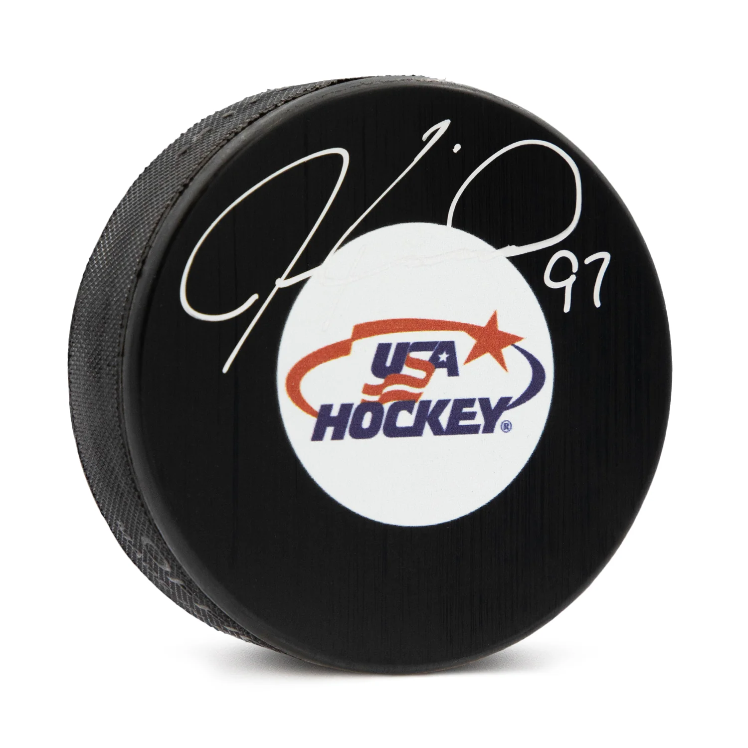 Jeremy Roenick Autographed Team USA Hockey Puck