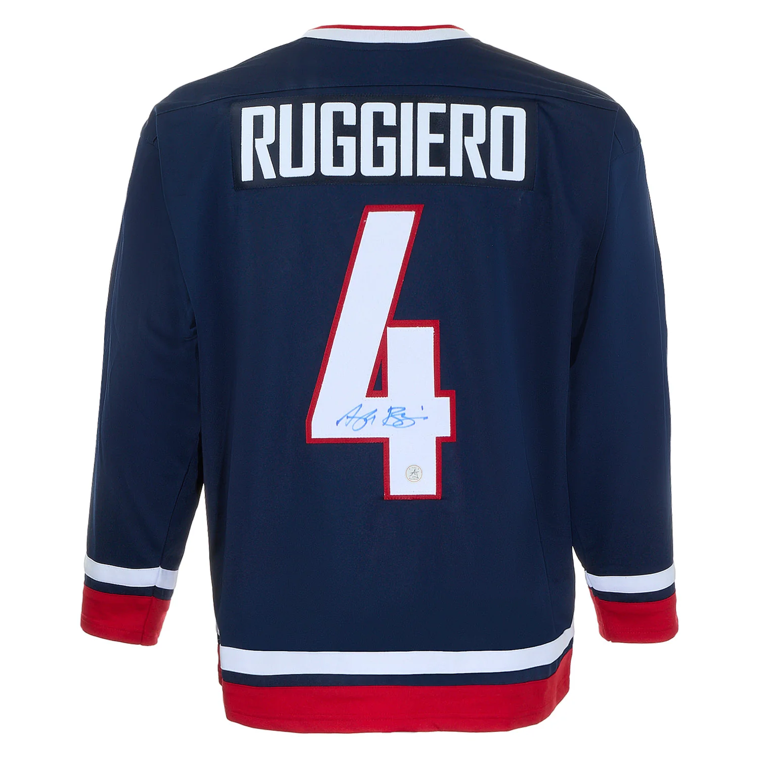 Angela Ruggiero Autographed Team USA Custom Hockey Nation Jersey