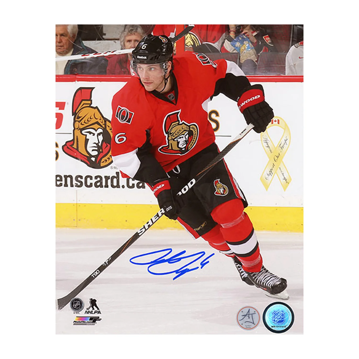 Bobby Ryan Signed Ottawa Senators Game Action 8x10 Photo