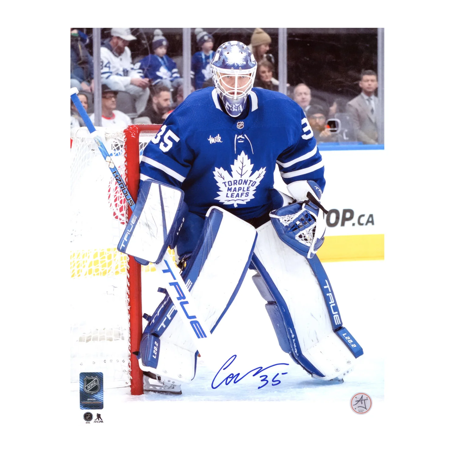 Ilya Samsonov Signed Toronto Maple Leafs Goalie 11x14 Photo