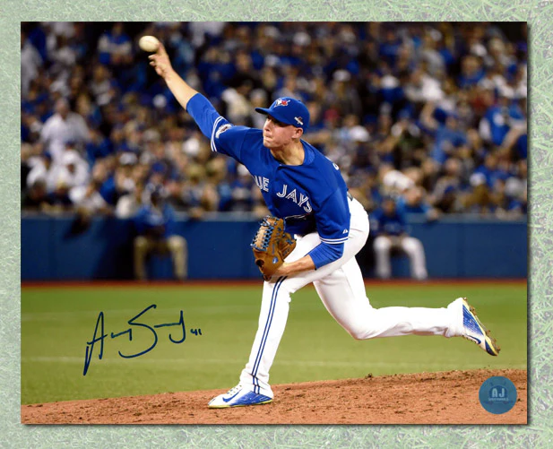 Aaron Sanchez Signed Toronto Blue Jays Pitching 8x10 Photo