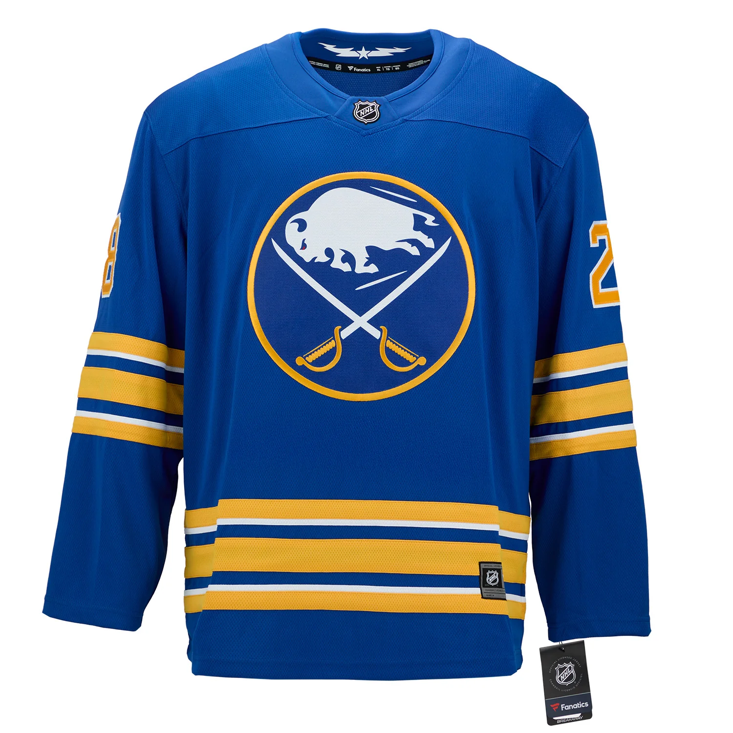 Bob Sauve Signed Buffalo Sabres Fanatics Breakaway Jersey - Image 2