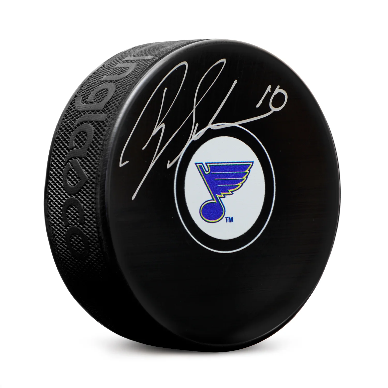 Brayden Schenn Autographed St Louis Blues Hockey Puck