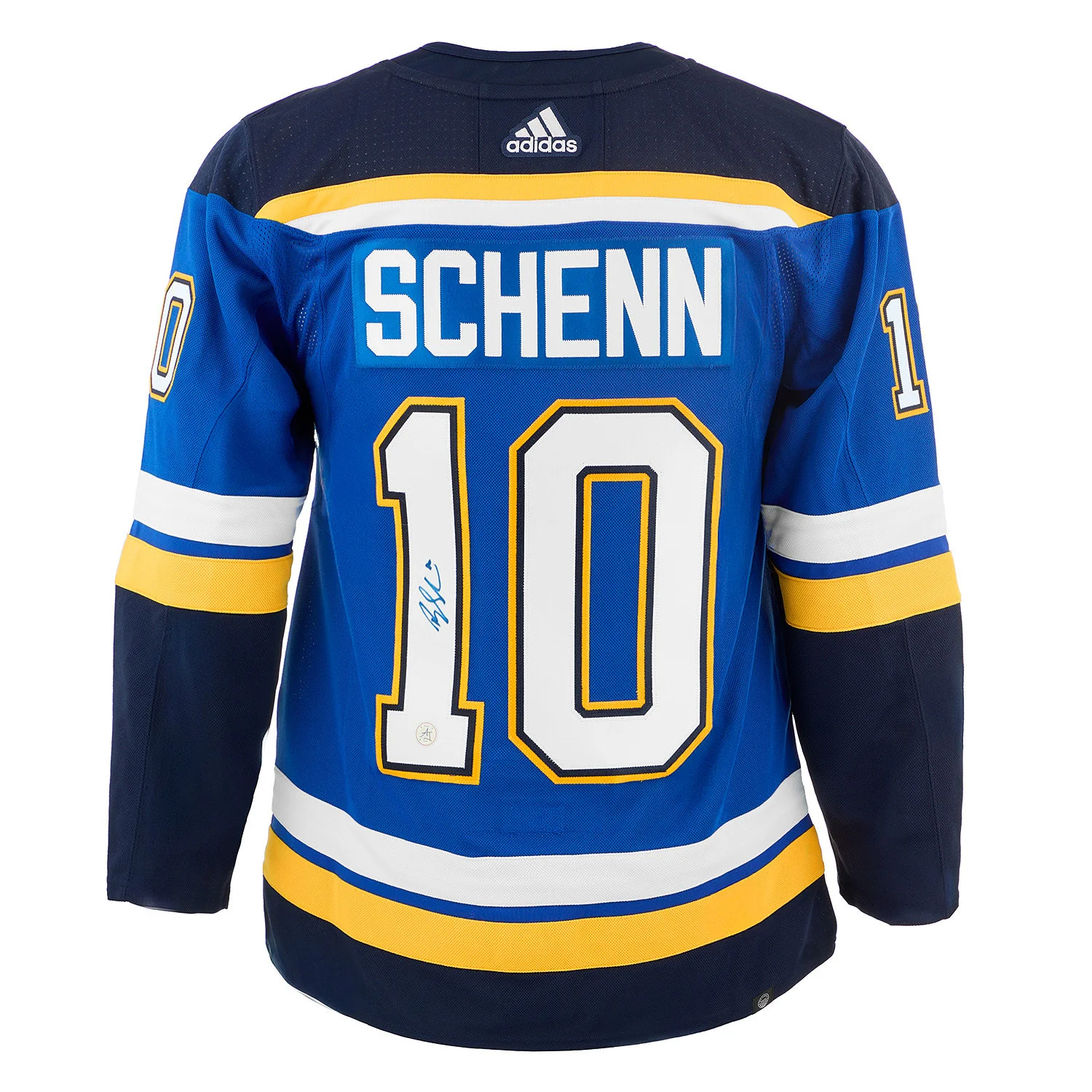 Brayden Schenn St Louis Blues Autographed 2019 Stanley Cup adidas Jersey