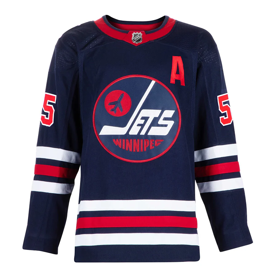 Mark Scheifele Signed Winnipeg Jets 2019 Heritage Classic adidas Jersey - Image 2