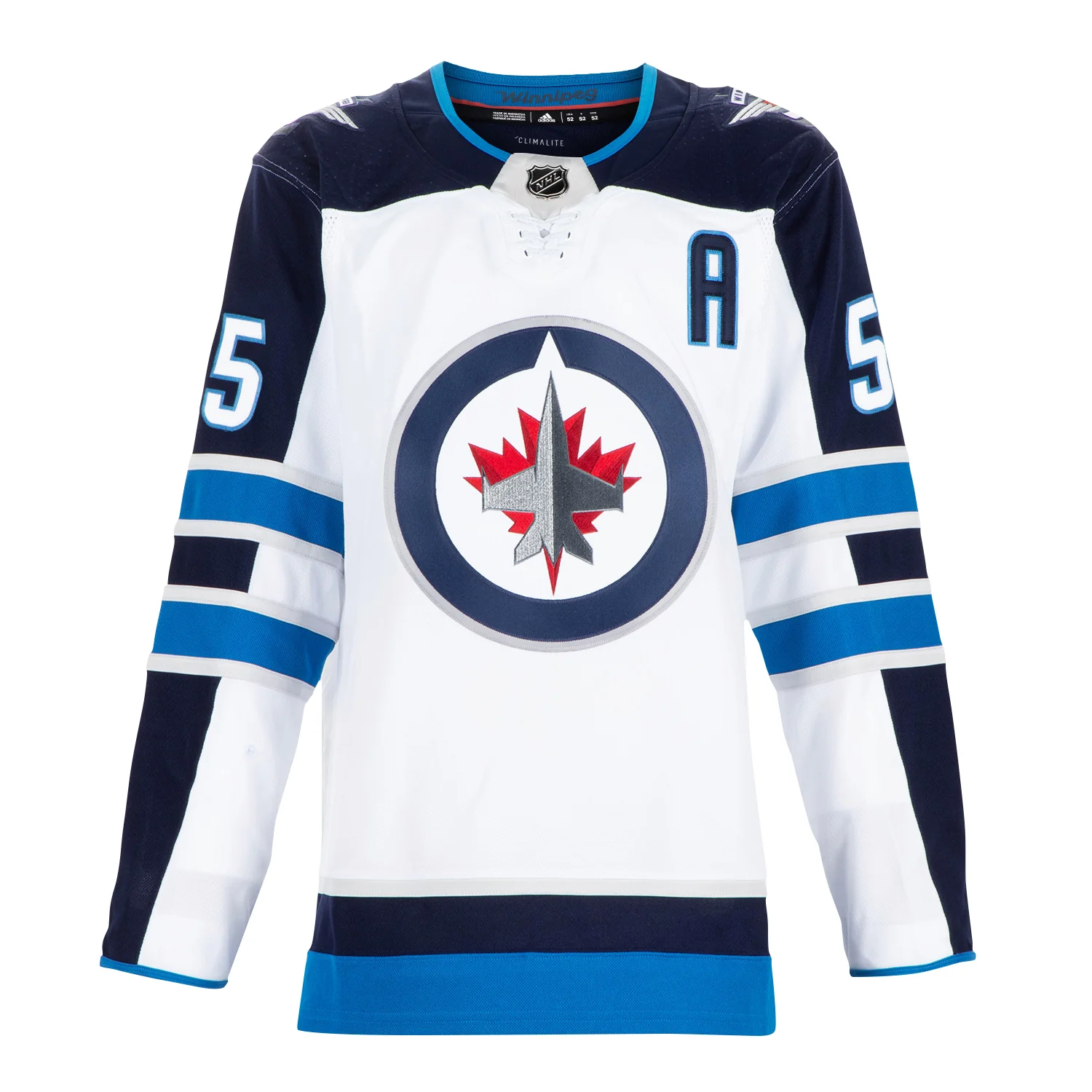 Mark Scheifele Autographed Winnipeg Jets White adidas Jersey - Image 2