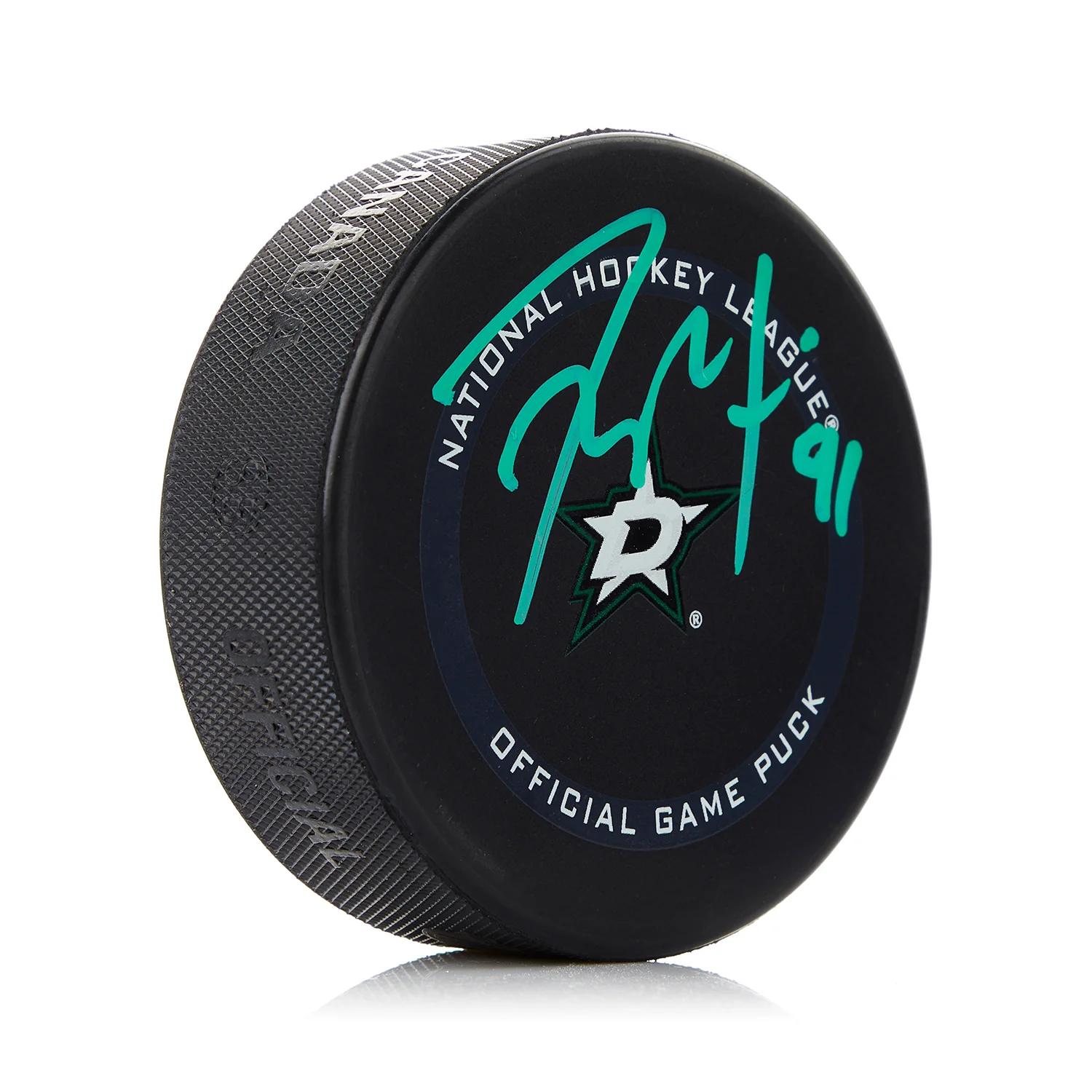 Tyler Seguin Signed Dallas Stars Official Game Puck