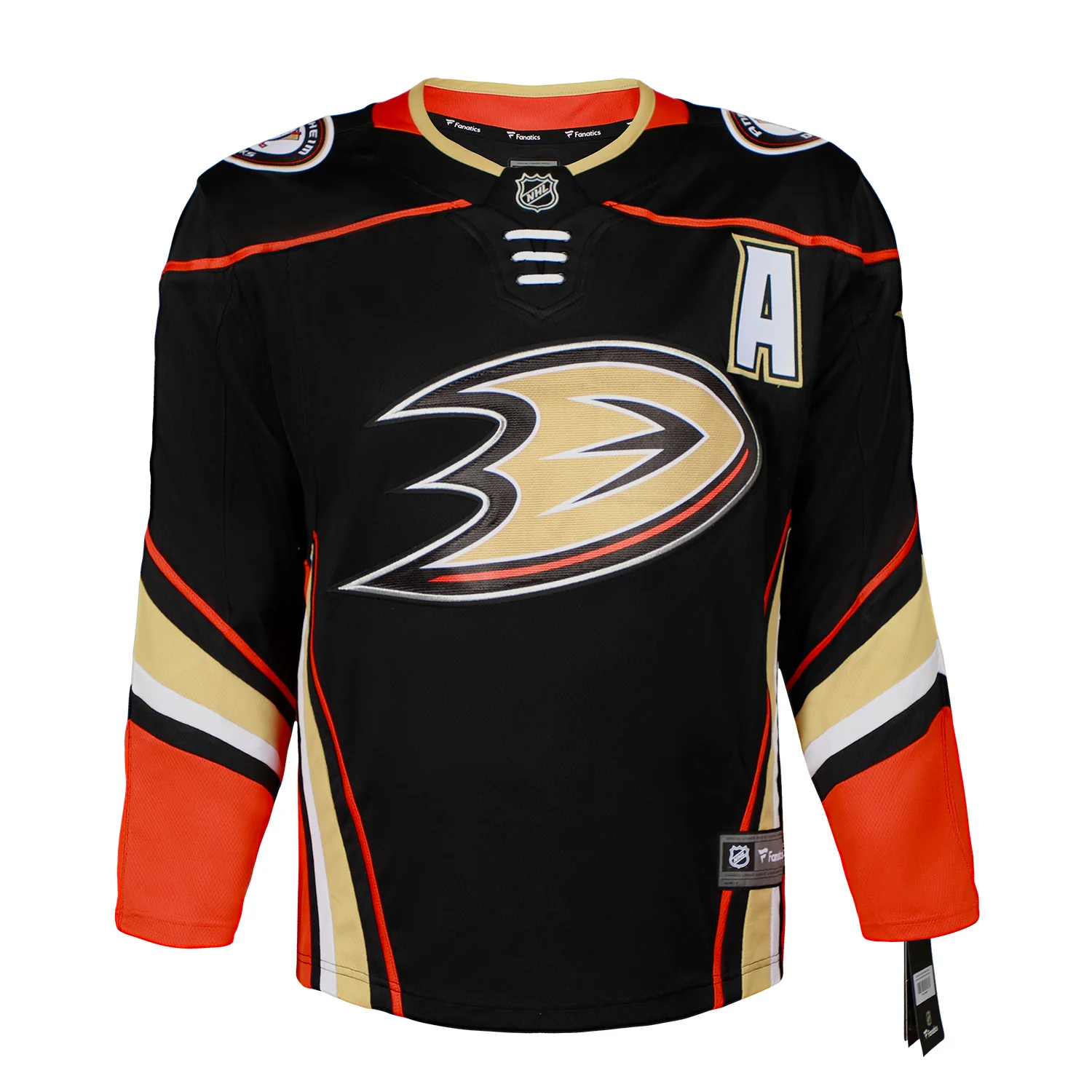 Teemu Selanne Signed Anaheim Ducks Black Fanatics Breakaway Jersey - Image 2