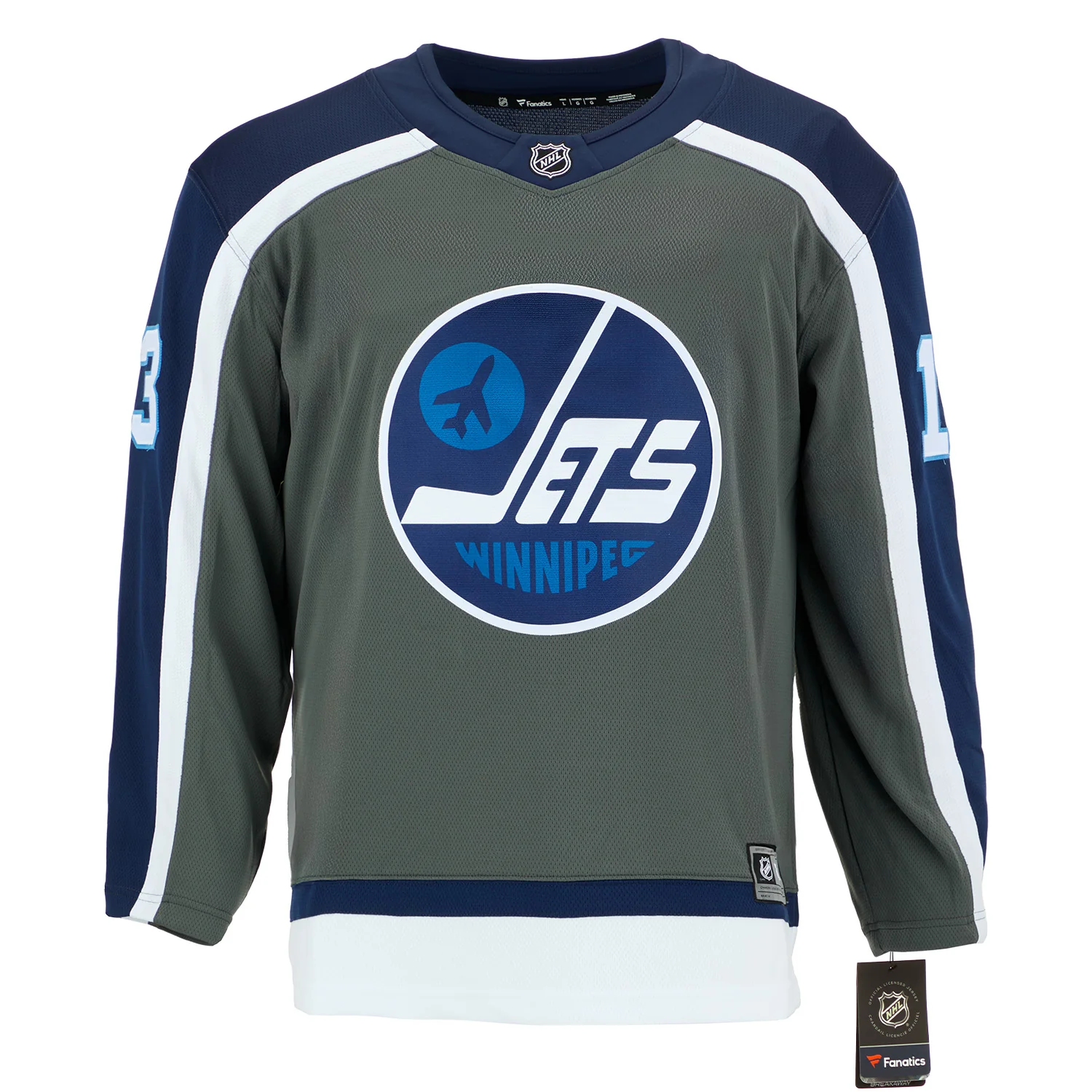 Teemu Selanne Signed Winnipeg Jets Special Edition Fanatics Breakaway Jersey - Image 2