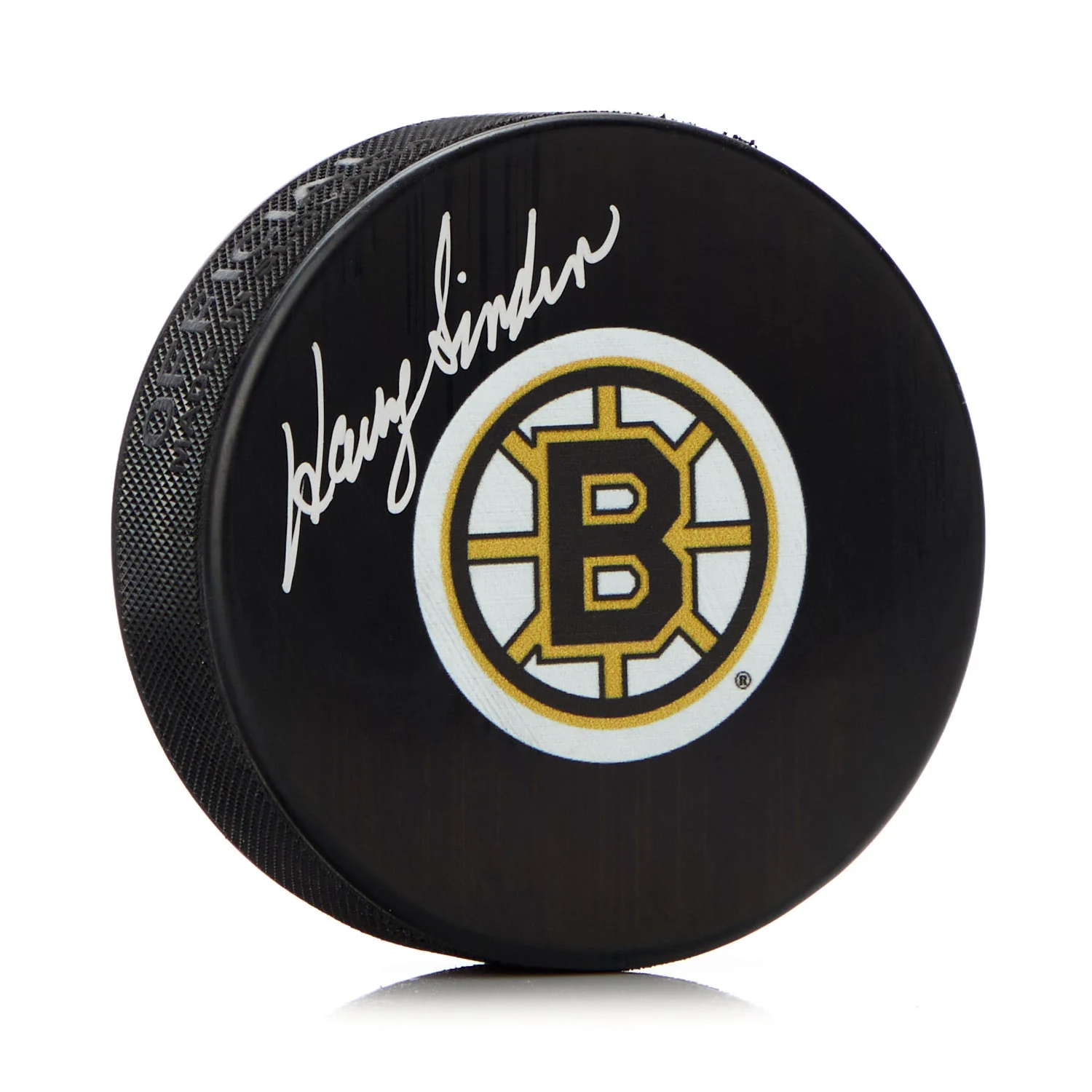 Harry Sinden Boston Bruins Autographed Hockey Puck