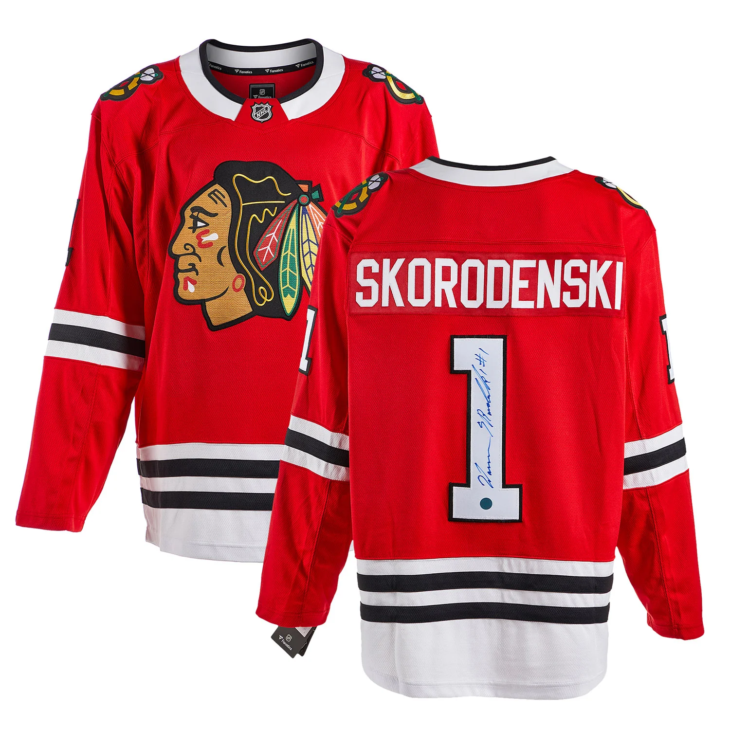 Warren Skorodenski Autographed Chicago Blackhawks Fanatics Breakaway Jersey - Image 3