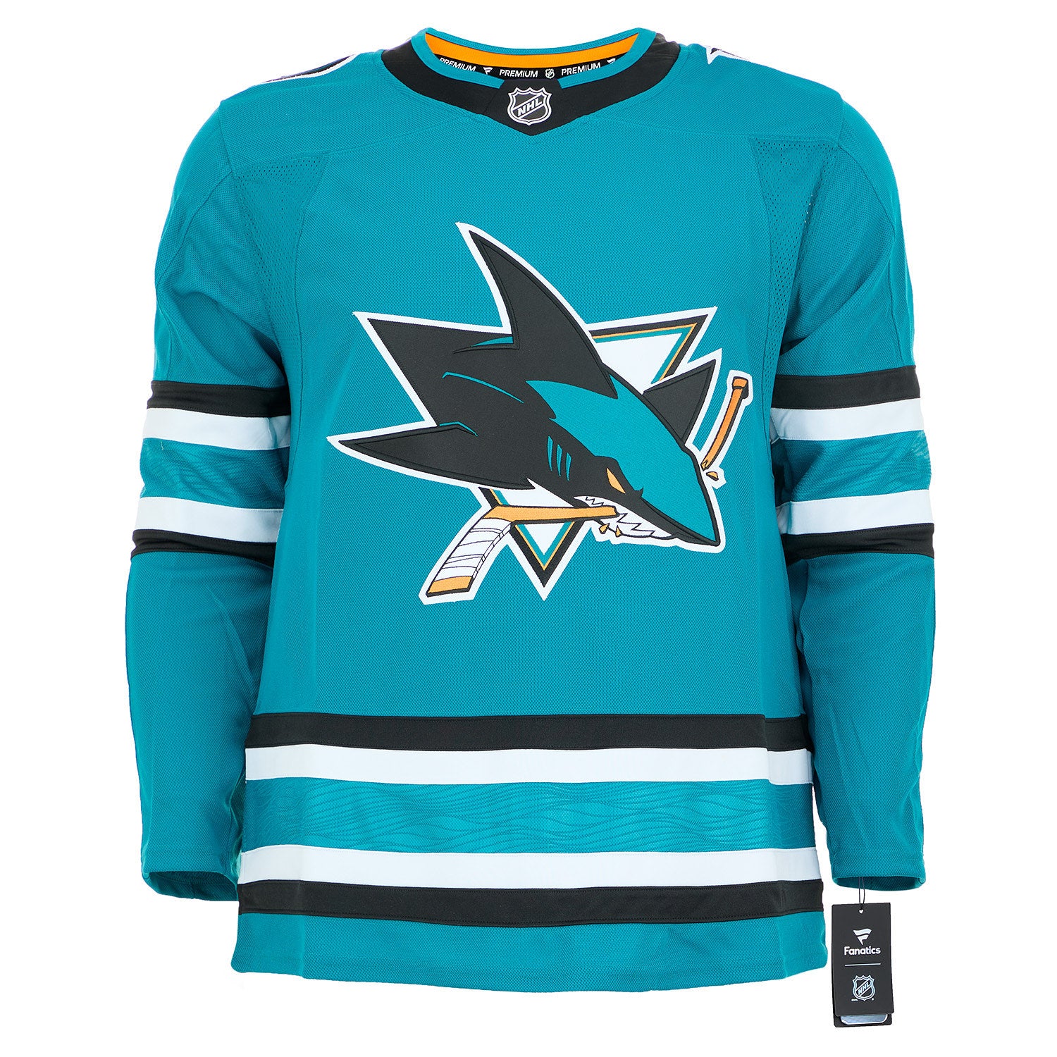 Will Smith Autographed San Jose Sharks Fanatics Premium Jersey - Image 2