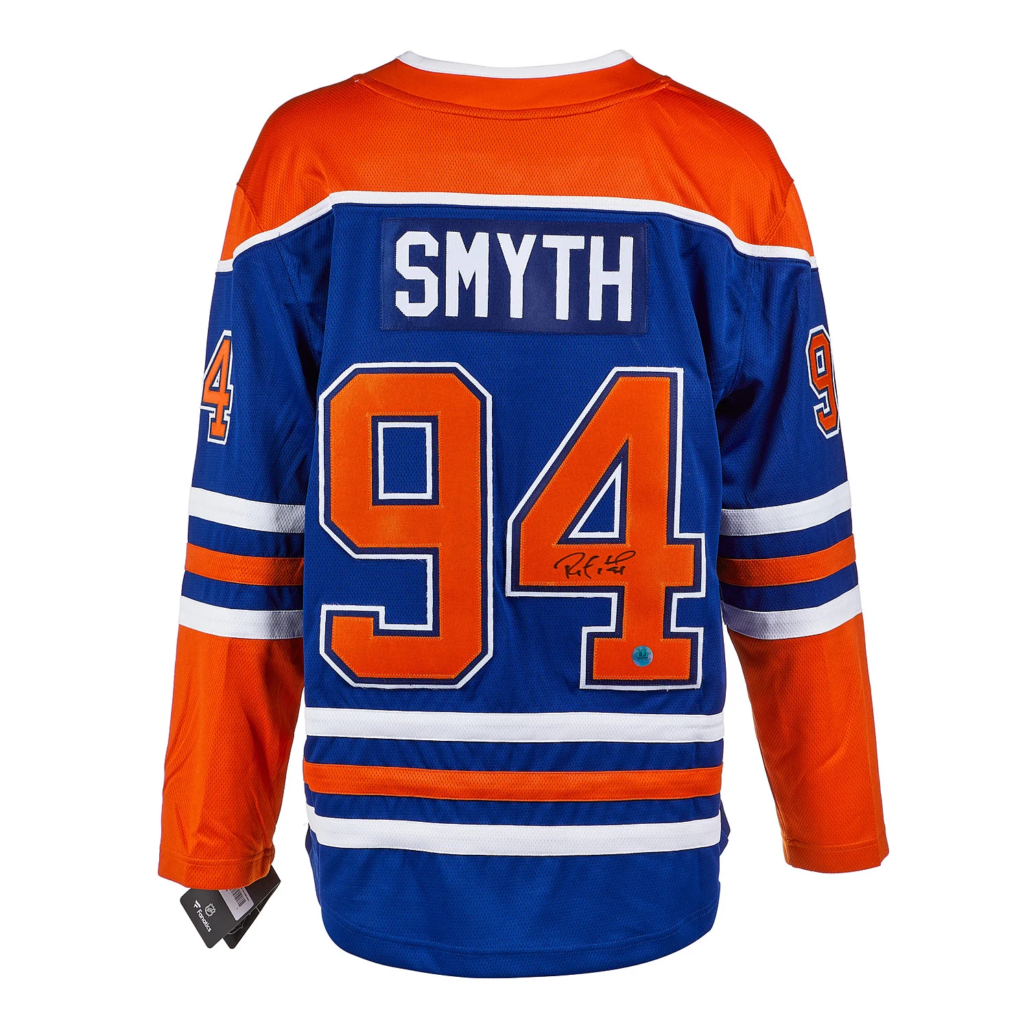 Ryan Smyth Signed Edmonton Oilers Throwback Breakaway Jersey