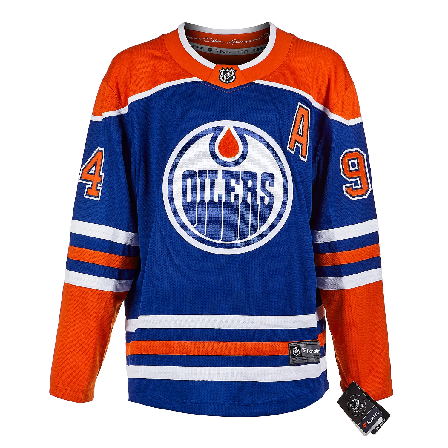 Ryan Smyth Signed Edmonton Oilers Throwback Breakaway Jersey - Image 2