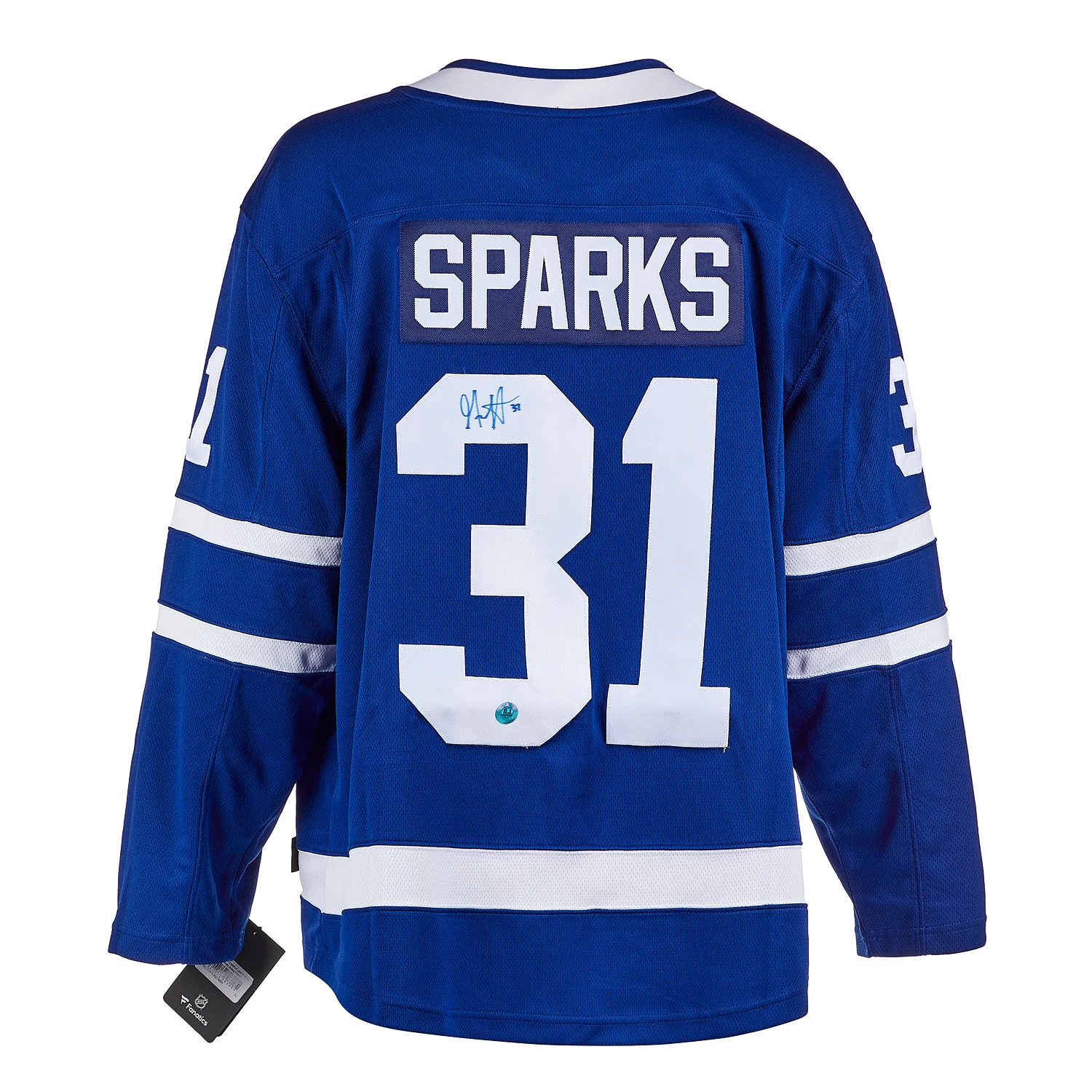 Garret Sparks Autographed Toronto Maple Leafs Fanatics Breakaway Jersey
